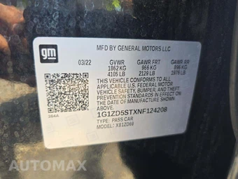 2022 Chevrolet Malibu LT 1LT – miniatura 5