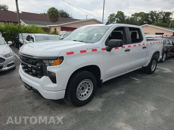 2022 Chevrolet Silverado 1500 Custom Crew Cab Short Bed 1CX