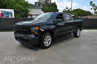 2022 Chevrolet Silverado 1500 Custom Crew Cab Short Bed 1CX - miniatura 2