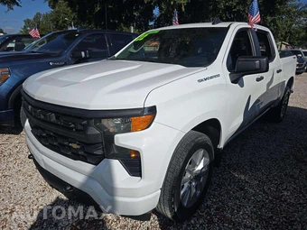2022 Chevrolet Silverado 1500 Custom Crew Cab Short Bed 1CX