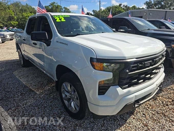 2022 Chevrolet Silverado 1500 Custom Crew Cab Short Bed 1CX - miniatura 4