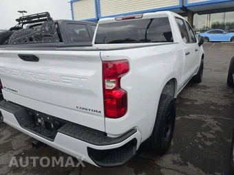 2022 Chevrolet Silverado 1500 Custom Crew Cab Short Bed 1CX - miniatura 3