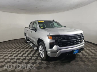 2022 Chevrolet Silverado 1500 Custom Crew Cab Short Bed 1CX - miniatura 3