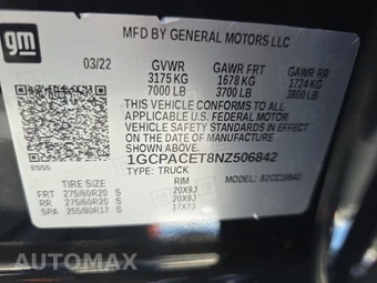 2022 Chevrolet Silverado 1500 LT Crew Cab Short Bed 1LT - miniatura 14