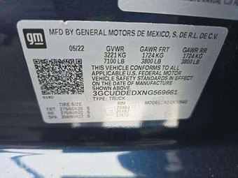 2022 Chevrolet Silverado 1500 LT Crew Cab Short Bed 1LT - miniatura 5
