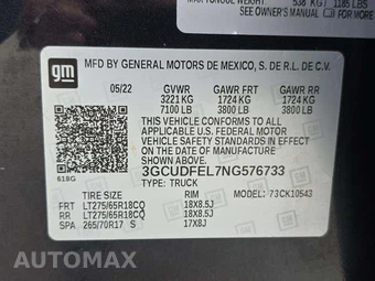 2022 Chevrolet Silverado 1500 LT Trail Boss Crew Cab Short Bed 2LT - miniatura 2