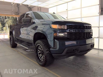 2022 Chevrolet Silverado 1500 LTD Custom Crew Cab Short Bed 1CX - miniatura 3