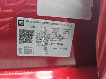 2022 Chevrolet Silverado 1500 LTD High Country Crew Cab Short Bed 3LZ - miniatura 14