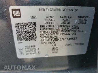 2022 Chevrolet Silverado 1500 LTD LT Crew Cab Short Bed 2FL - miniatura 14