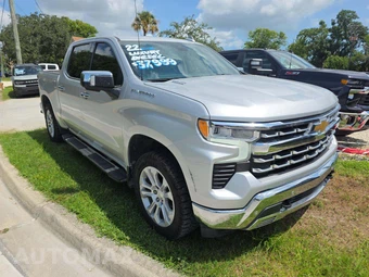 2022 Chevrolet Silverado 1500 LTZ Crew Cab Short Bed 1LZ - miniatura 4