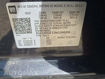 2022 Chevrolet Silverado 1500 LTZ Crew Cab Short Bed 1LZ - miniatura 2