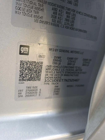 2022 Chevrolet Silverado 1500 RST Crew Cab Short Bed 1SP - miniatura 5