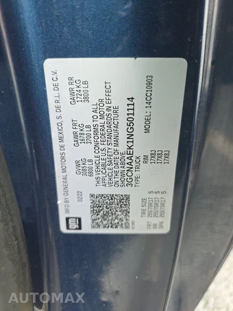 2022 Chevrolet Silverado 1500 WT Regular Cab Long Bed 1WT – miniatura 13