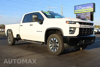 2022 Chevrolet Silverado 2500HD Custom Crew Cab Long Bed 1CX - miniatura 3