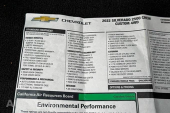 2022 Chevrolet Silverado 2500HD Custom Crew Cab Medium Bed 1CX - miniatura 40