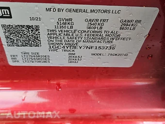 2022 Chevrolet Silverado 2500HD High Country Crew Cab Medium Bed 3LZ - miniatura 14