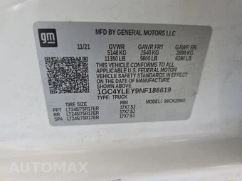 2022 Chevrolet Silverado 2500HD WT Crew Cab Long Bed 1WT - miniatura 11