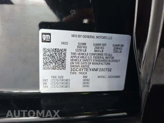 2022 Chevrolet Silverado 3500HD LT Crew Cab Long Bed 1LT - miniatura 5