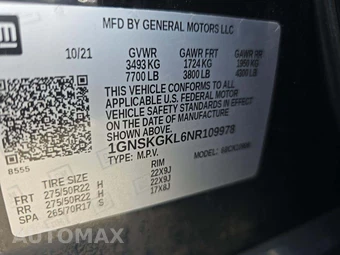 2022 Chevrolet Suburban High Country 3LZ - miniatura 5