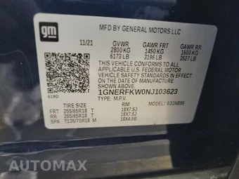 2022 Chevrolet Traverse LS 1LS – miniatura 15