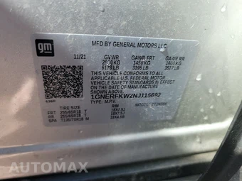 2022 Chevrolet Traverse LS 1LS - miniatura 15