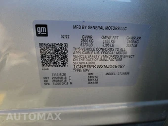 2022 Chevrolet Traverse LS 1LS – miniatura 15