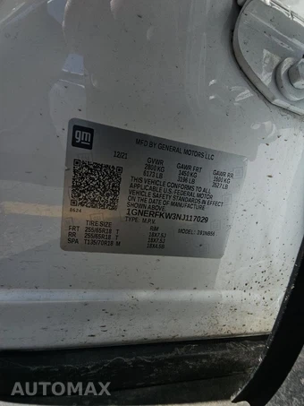 2022 Chevrolet Traverse LS 1LS – miniatura 15