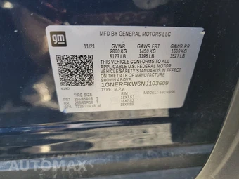 2022 Chevrolet Traverse LS 1LS - miniatura 15