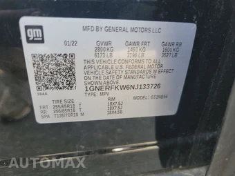 2022 Chevrolet Traverse LS 1LS - miniatura 15
