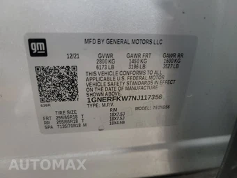 2022 Chevrolet Traverse LS 1LS – miniatura 38