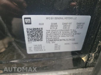 2022 Chevrolet Traverse LS 1LS - miniatura 15
