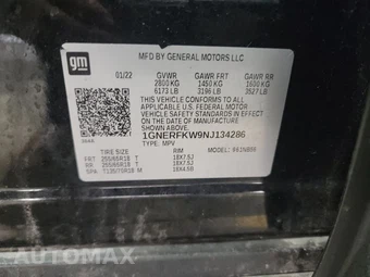 2022 Chevrolet Traverse LS 1LS – miniatura 15