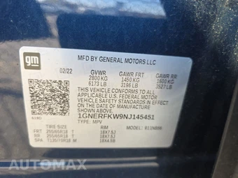 2022 Chevrolet Traverse LS 1LS – miniatura 15