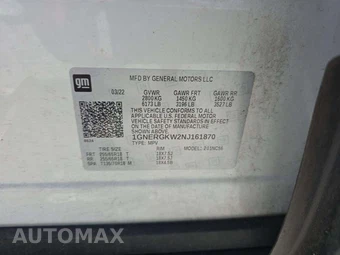 2022 Chevrolet Traverse LT Cloth 1LT - miniatura 2