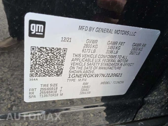 2022 Chevrolet Traverse LT Cloth 1LT - miniatura 2