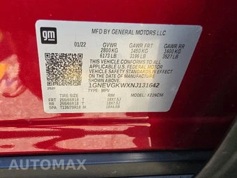 2022 Chevrolet Traverse LT Cloth 1LT - miniatura 15