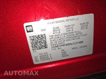2022 Chevrolet Traverse LT Leather 3LT - miniatura 15