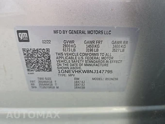 2022 Chevrolet Traverse LT Leather 3LT - miniatura 15