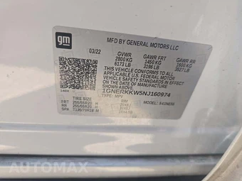 2022 Chevrolet Traverse Premier 1LZ - miniatura 5