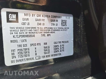 2022 Chevrolet Trax LT 1LT – miniatura 5