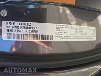 2022 Chrysler Pacifica Hybrid Pinnacle 121.6" WB - miniatura 15