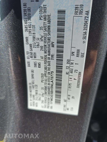 2022 Ford Bronco Outer Banks - miniatura 2