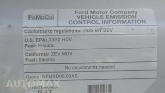 2022 Ford E-Transit Cargo Van Medium Roof 148.0" WB - miniatura 26