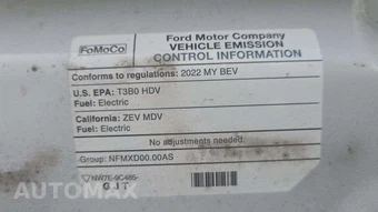 2022 Ford E-Transit Cargo Van Medium Roof 148.0" WB - miniatura 19