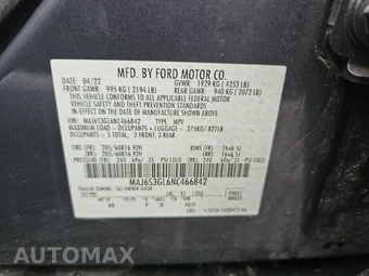 2022 Ford EcoSport SE – miniatura 14