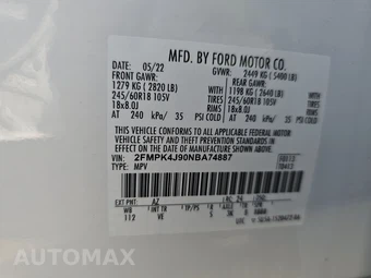 2022 Ford Edge SEL - miniatura 14