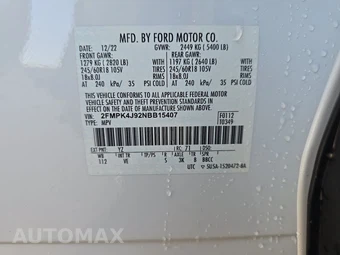 2022 Ford Edge SEL - miniatura 10