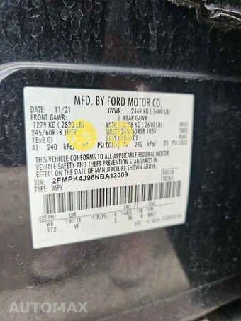 2022 Ford Edge SEL – miniatura 14