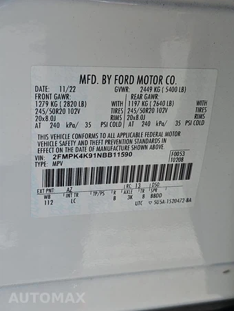 2022 Ford Edge Titanium – miniatura 14