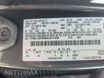 2022 Ford Escape SEL – miniatura 2